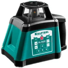 34600 Ротационный лазерный нивелир KRAFTOOL 600м 0,2мм/м