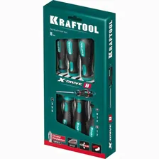 Набор отверток KRAFTOOL X-Drive 8 шт