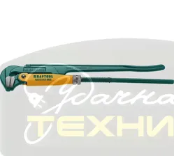 2734-15 Ключ трубный Kraftool Panzer-90, №2 прямые губки