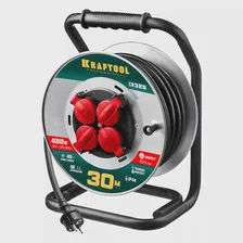 Kraftool K325 силовой удлинитель на катушке 30 м 55086-30