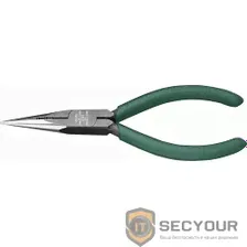 Тонкогубцы KRAFTOOL "KRAFT-MINI", обливные рукоятки, CrV сталь, 140мм [220017-3-14]