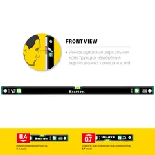 KRAFTOOL 1000 мм, уровень с зеркальным глазком GRAND 34781-100