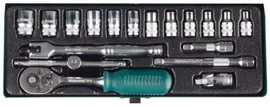 Набор торцовых головок 1/4 KRAFTOOL PRO 27890-H18_z01