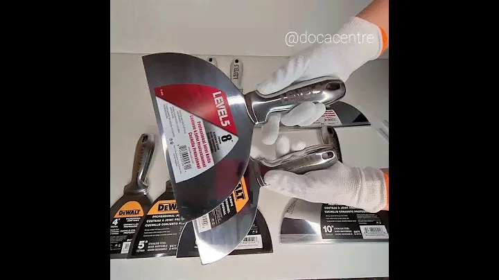 Цельнометаллические шпатели Dewalt