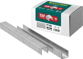 10 мм скобы для степлера плоские тип 53F, 5000 шт Kraftool