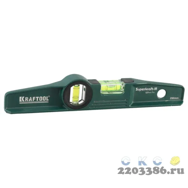 Уровень магнитный литой 250 мм, Kraftool PROCAST, 34717-025-0
