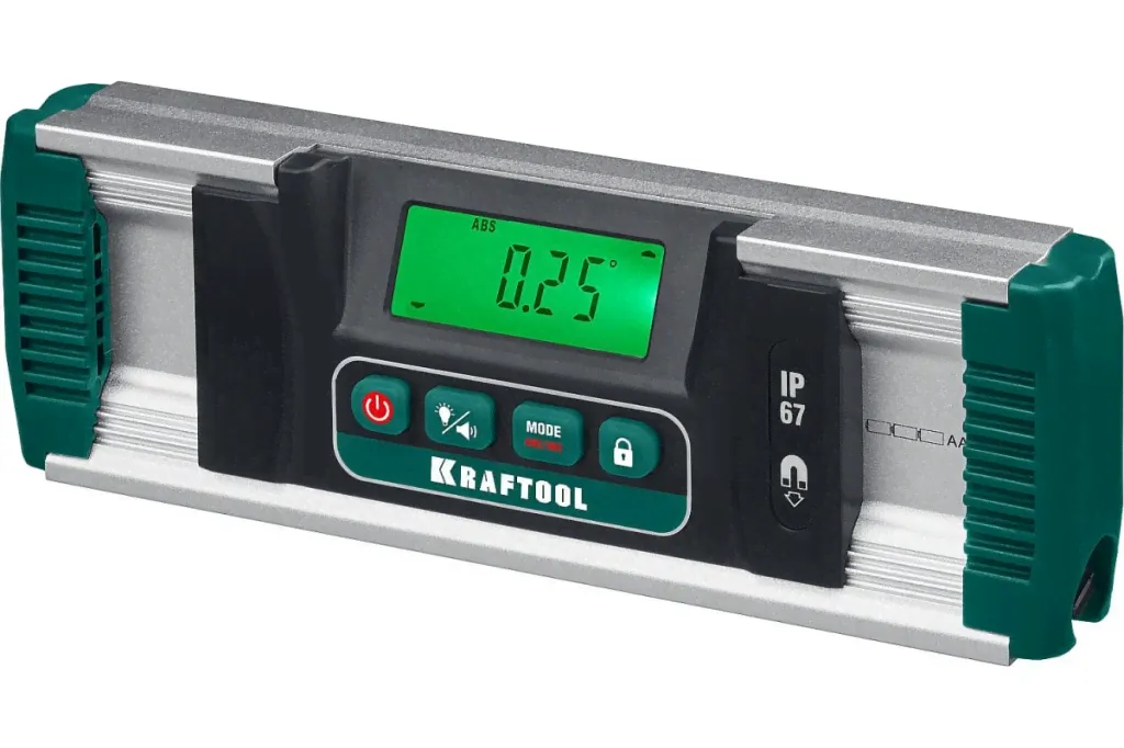 Электронный уровень-уклономер KRAFTOOL Extrem, 0-360° / 34686