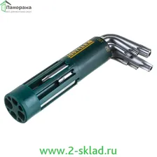KRAFTOOL Ключи Имбусовые TORX T10 - T50 (Звездочка) Набор 8 предметов.