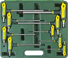 KRAFTOOL 9 шт., Ключи имбусовые INDUSTRIE 27455-H9