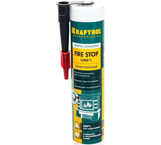 Герметик силикатный огнеупорный KRAFTFLEX FR150 Kraftool 41260-4-0