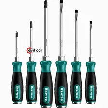 25025 KRAFTOOL Kraftool IMPACT 6 шт Набор ударных отверток