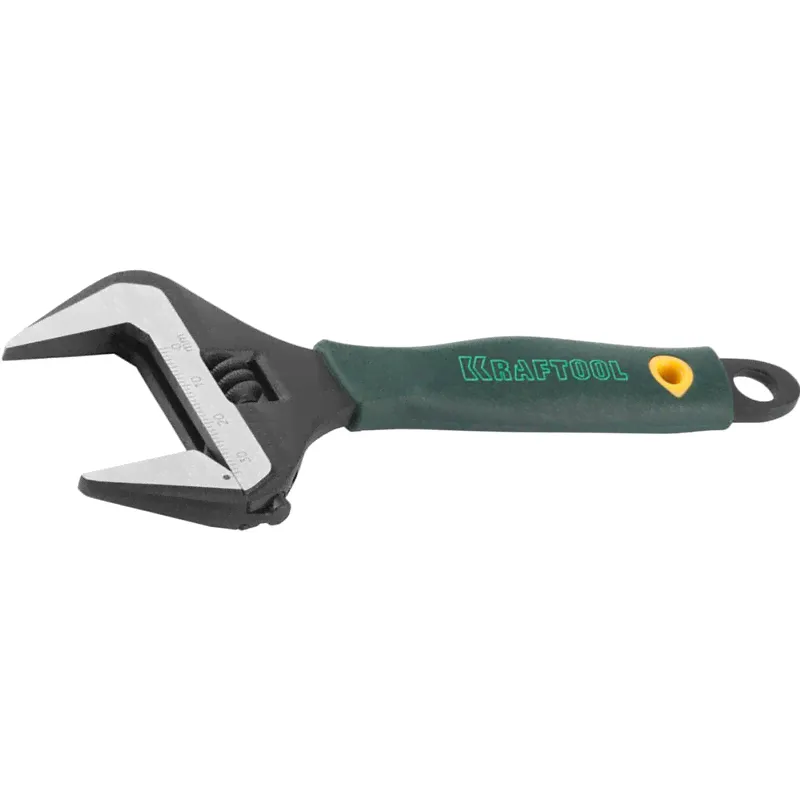 Разводной ключ KRAFTOOL SlimWide Cr-V, 150 мм/6", 34 мм 27258-25