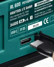 KRAFTOOL RL600 ротационный лазерный нивелир 34600_z01
