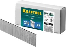 KRAFTOOL гвозди тип 300, 25 мм, гвозди для нейлера 31785-25