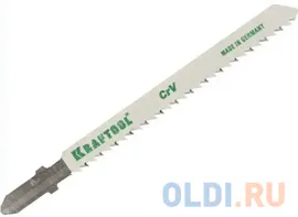 Пилки для лобзика KRAFTOOL 159516-2.5-S5 CrV по дер,фанере,лам. обр.рез EUхвост. шаг2.5мм 75мм 5шт