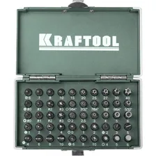 Набор бит кованых торсионных 50 предметов Kraftool ЕХPERT X-Drive 26065-H50
