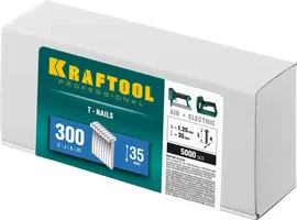 KRAFTOOL гвозди тип 300, 35 мм, гвозди для нейлера 31785-35