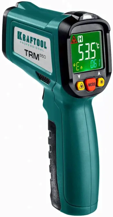 Kraftool Пирометр TRM-550, инфракрасный, -50°С +550°С, 45705-550-0
