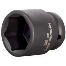 KRAFTOOL Головка торцовая 36 мм ударная (3/4"), FLANK, Cr-Mo, фосфатированная, KRAFTOOL "INDUSTRIE QUALITAT"