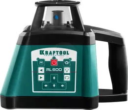 Уровни лазерные KRAFTOOL 34600 ротационный rl600 сверхъяркий 600м ip54 точн. 0.2 мм/м 34600_z01