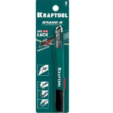 Нож 9 мм для точного реза с автостопом "GRAND-9" KRAFTOOL (09192)