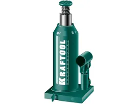 Домкрат гидравлический бутылочный Kraft-Lift, сварной, 10т, 230-456мм, KRAFTOOL