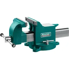 Стальные слесарные тиски KRAFTOOL Steel