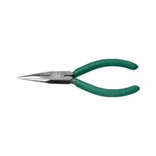 Тонкогубцы KRAFTOOL 220017-3-14 KRAFT-MINI, обливные рукоятки, CrV сталь, 140мм