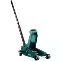 Домкрат подкатной гидравлический Kraftool Kraft-Lift 43450-3 зеленый 3 т