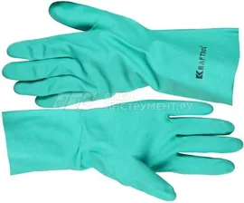 KRAFTOOL NITRIL нитриловые индустриальные перчатки, маслобензостойкие, размер XL