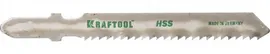 Пилки по металлу T118B, HSS, шаг 2мм, 55мм, 2шт. Kraftool 159551-2