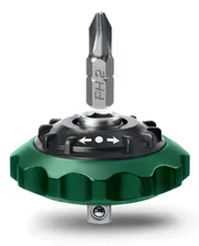 Суперкомпактная реверсивная трещотка для бит и головок KRAFTOOL SPACE Ratchet,25890