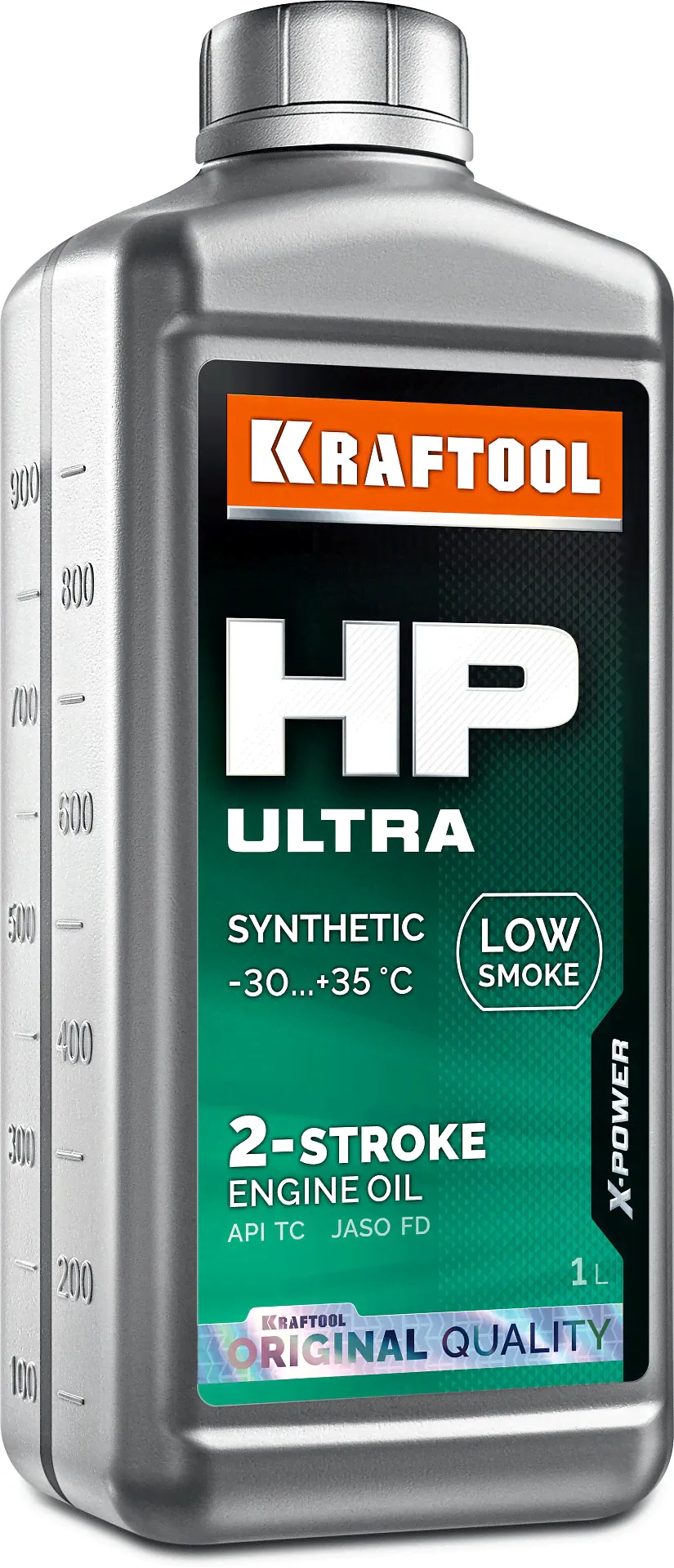 KRAFTOOL HP Ultra, 1 л, cинтетическое масло для 2-тактных двигателей (41501-1)-0