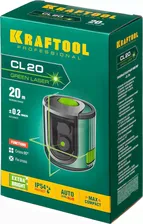 KRAFTOOL CL 20 зеленый лазерный нивелир 34701