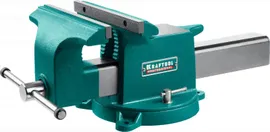 KRAFTOOL STEEL, 250 мм, Стальные слесарные тиски (32701-250) Kraftool