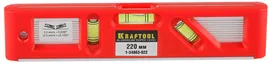 Магнитный компактный уровень 220 мм KRAFTOOL 1-34863-022