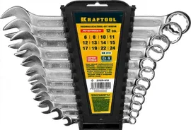 Набор комбинированных ключей Kraftool 27079-H12 (Expert)