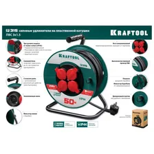 Удлинитель на катушке KRAFTOOL P-315 55084-30