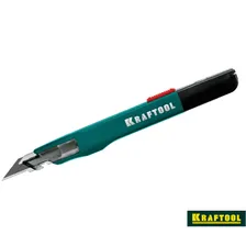 Нож с сегментным лезвием 9 мм "KRAFTOOL" GRAND-9 автофиксатор